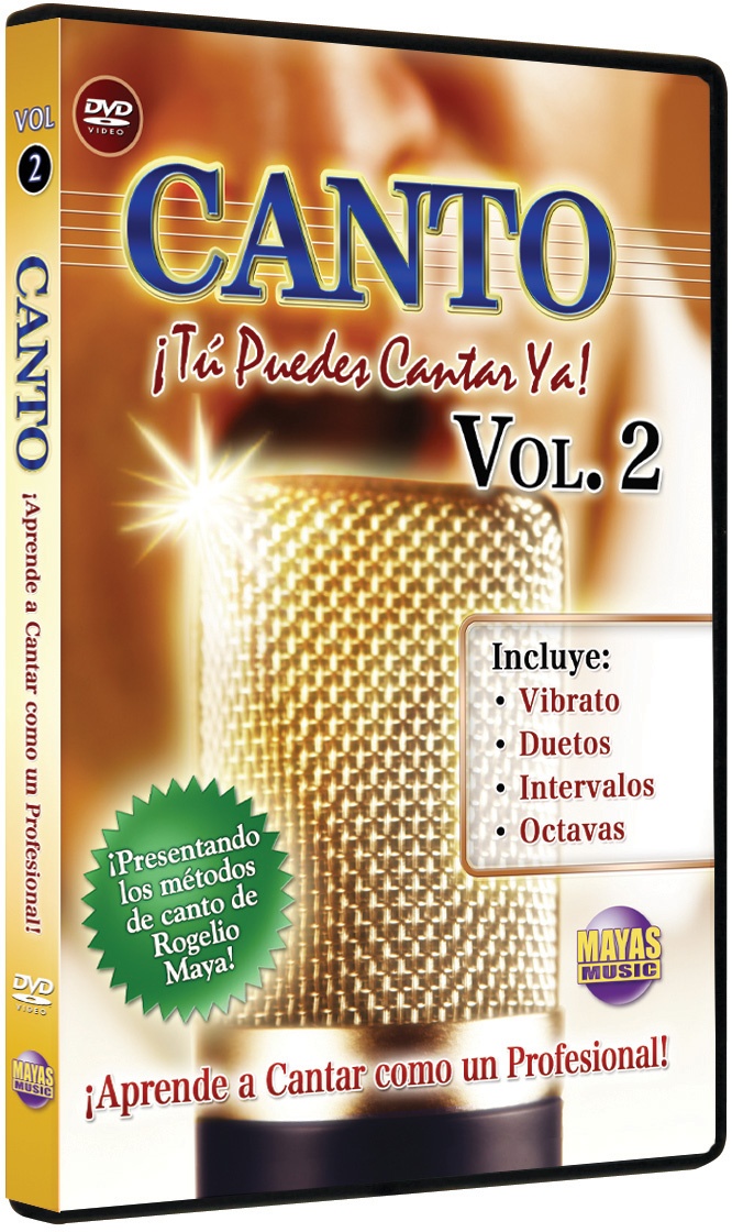 Canto Vol. 2 ¡tú Puedes Cantar Ya! Dvd
