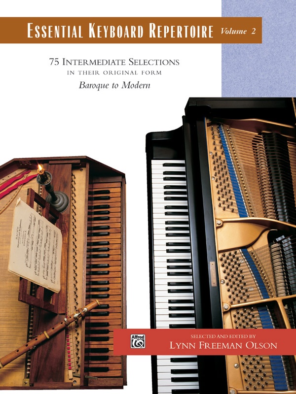 Essential Keyboard Repertoire, Volume 2 75 Intermediate Selections In Their Original Form - Baroque To Modern Comb Bound Book