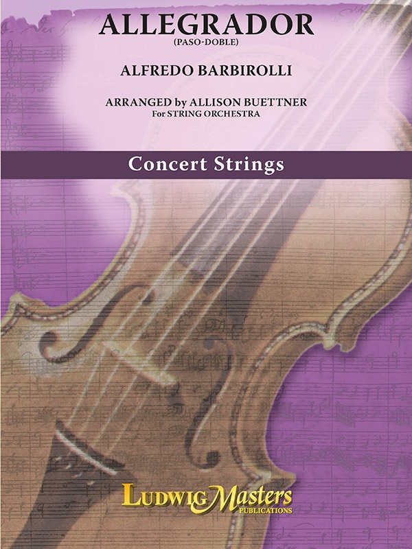 Allegrador Paso Doble Conductor Score & Parts