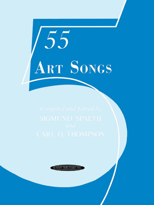 55 Art Songs Book