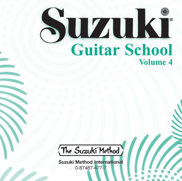 Suzuki Guitar School Cd, Volume 4 Cd