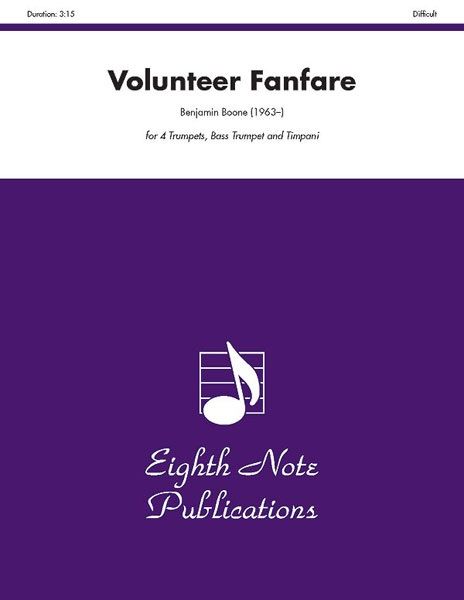 Volunteer Fanfare Score & Parts