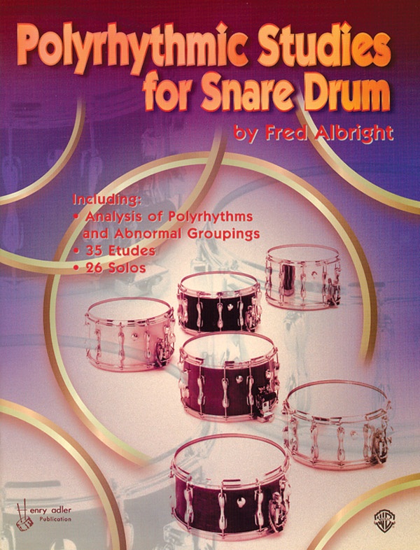 Polyrhythmic Studies For Snare Drum Book