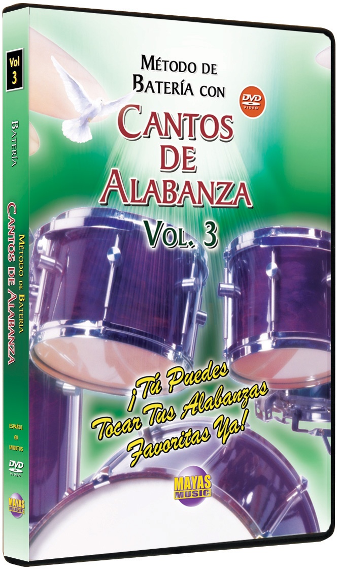 méTodo Con Cantos De Alabanza: BateríA Vol. 3 ¡tú Puedes Tocar Tus Alabanzas Favoritas Ya! Dvd