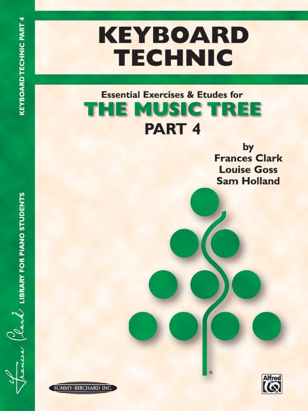 The Music Tree: Keyboard Technic, Part 4 Book