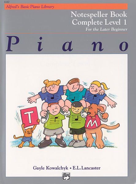 Alfred's Basic Piano Library: Notespeller Book Complete 1 (1A/1B) For The Later Beginner Book