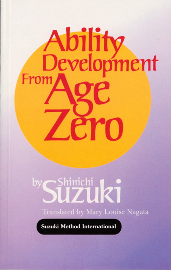 Ability Development From Age Zero Book