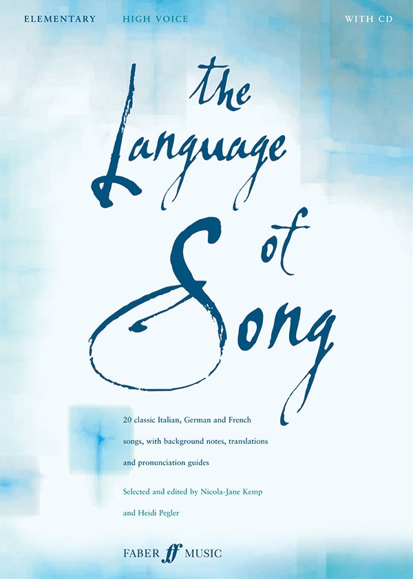 The Language Of Song: Elementary Book & Cd