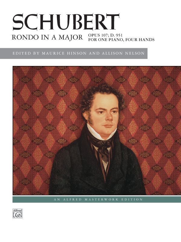 Schubert: Rondo In A Major, Opus 107, D. 951 Book