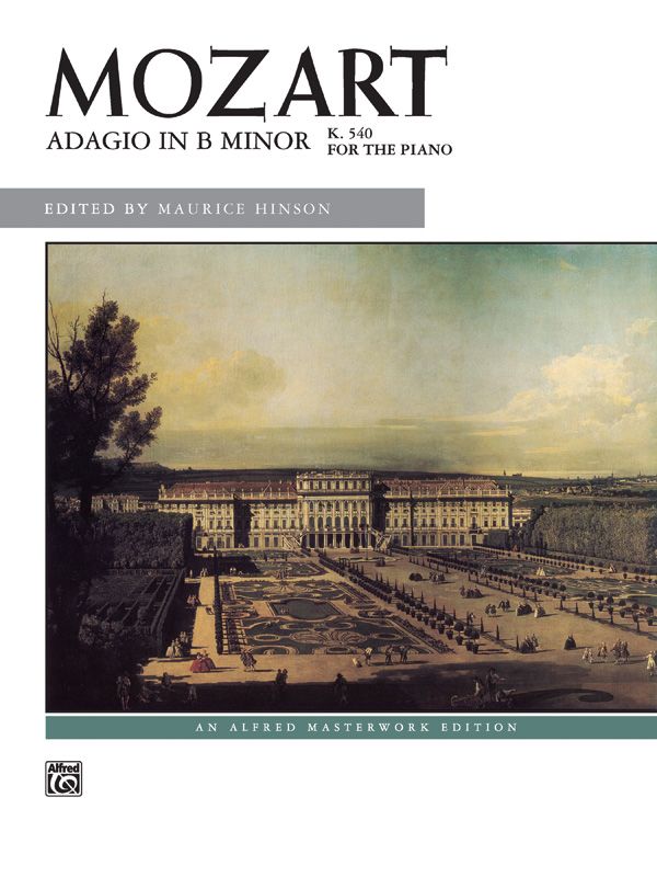 Mozart: Adagio In B Minor, K. 540 Sheet
