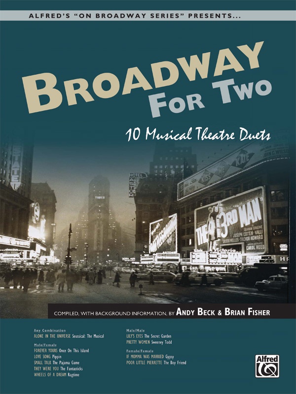Broadway For Two 10 Musical Theatre Duets Book & Cd