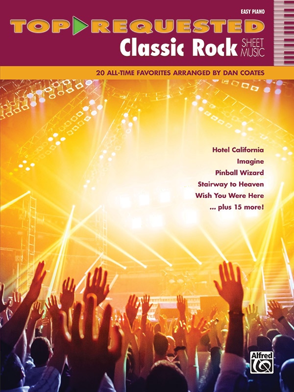 Top-Requested Classic Rock Sheet Music 20 All-Time Favorites Book