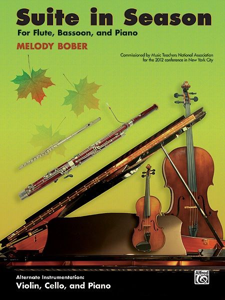 Suite In Season For Flute, Bassoon, And Piano Book