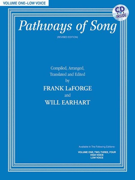 Pathways Of Song, Volume 1 Book & Cd