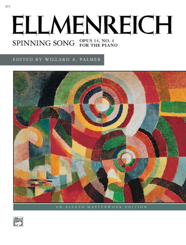 Ellmenreich: Spinning Song, Opus 14, No. 4 Sheet