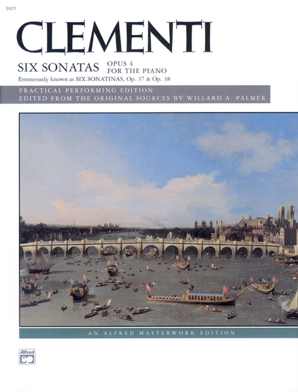 Clementi: Six Sonatas, Opus 4 (Opus 37, 38) Book