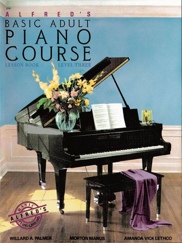 Alfred's Basic Adult Piano Course: Lesson Book 3 Book