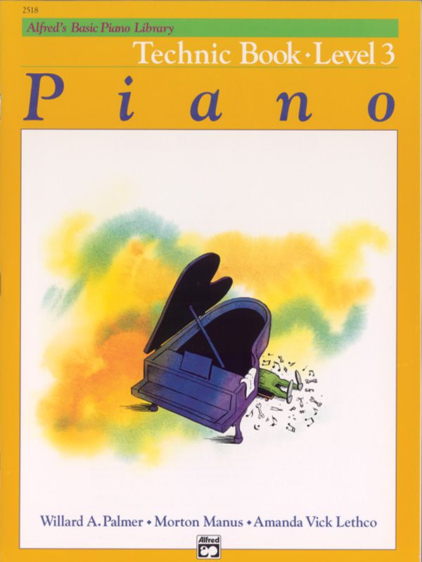Alfred's Basic Piano Library: Technic Book 3 Book