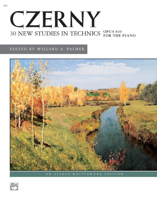 Czerny: 30 New Studies In Technique, Opus 849 Book