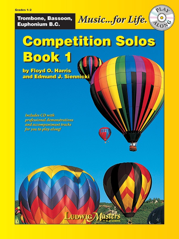 Competition Solos, Book 1 Trombone, Bassoon Or Euphonium Bc Book