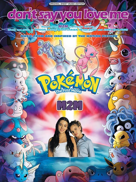 Don't Say You Love Me (From Pokémon: The First Movie) Sheet Music