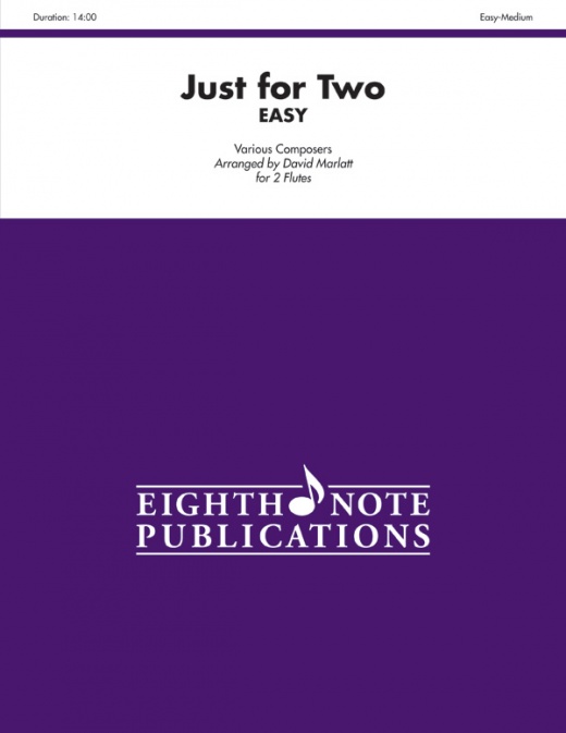 Just For Two Easy Flute Parts
