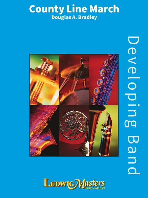County Line March Conductor Score & Parts