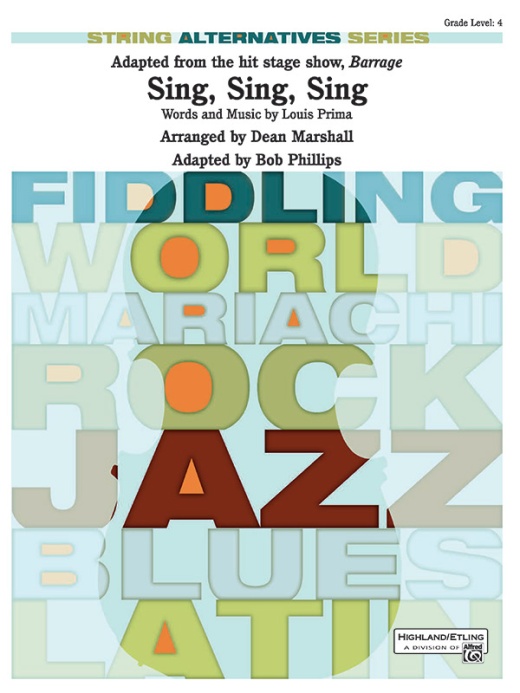 Sing, Sing, Sing (Adapted From The Stage Show Barrage) Conductor Score & Parts