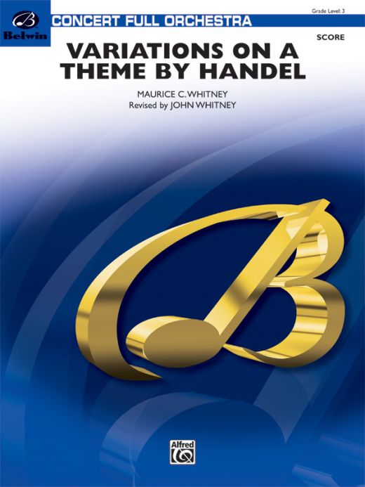 Variations On A Theme By Handel Conductor Score & Parts