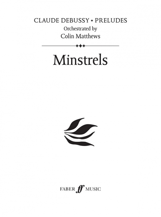 Minstrels Prelude 7 Study Score - Faber Edition: Claude Debussy - Preludes