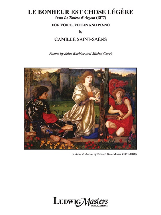 Le Bonheur Est Chose Legere (From Le Timbre D'argent, 1877) Score And Parts
