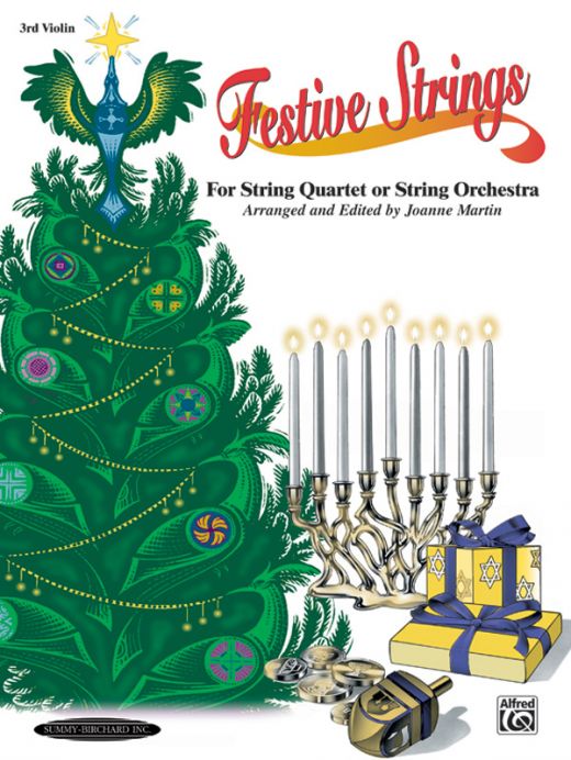Festive Strings for String Quartet or String Orchestra Part