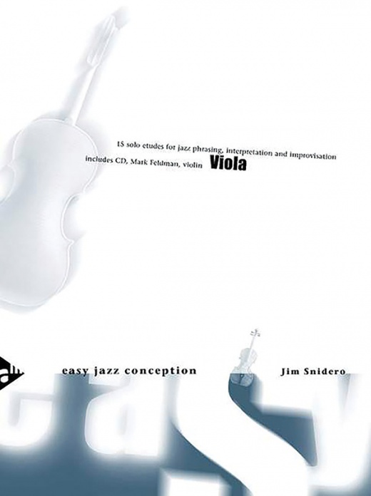 Easy Jazz Conception: Viola Book & CD - Learn Jazz Style Made Easy