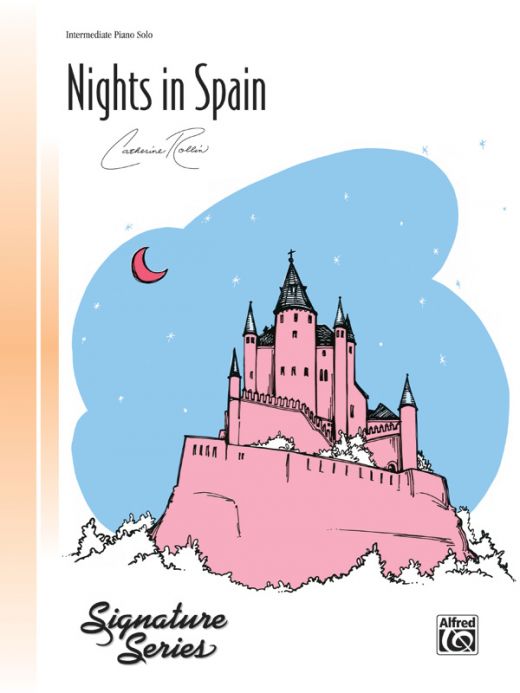 Nights In Spain Sheet - Intermediate Level Piano Music by Catherine Rollin