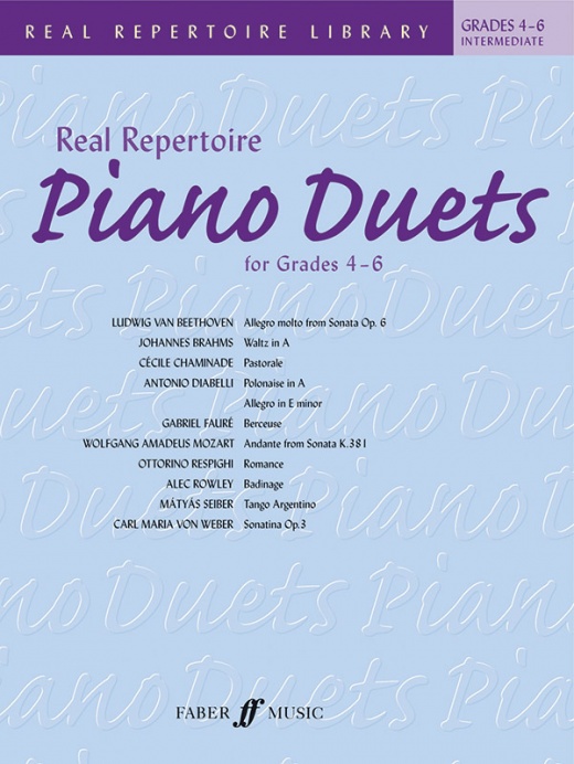 Real Repertoire Piano Duets For Grades 4-6 Book