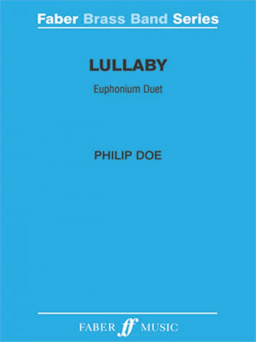 Lullaby Euphonium Duet Score & Parts