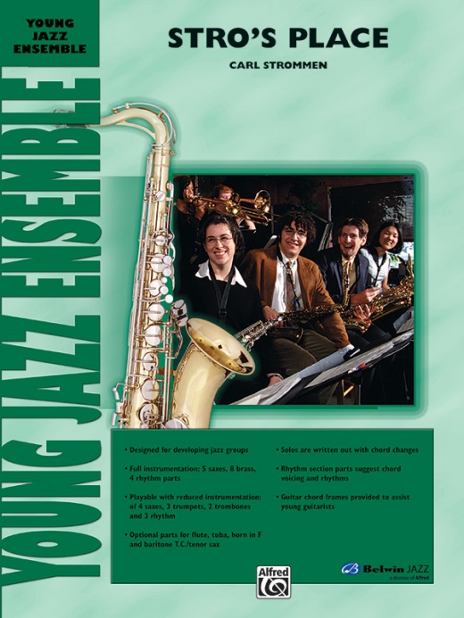 Stro's Place Saxophone Section Feature Conductor Score & Parts