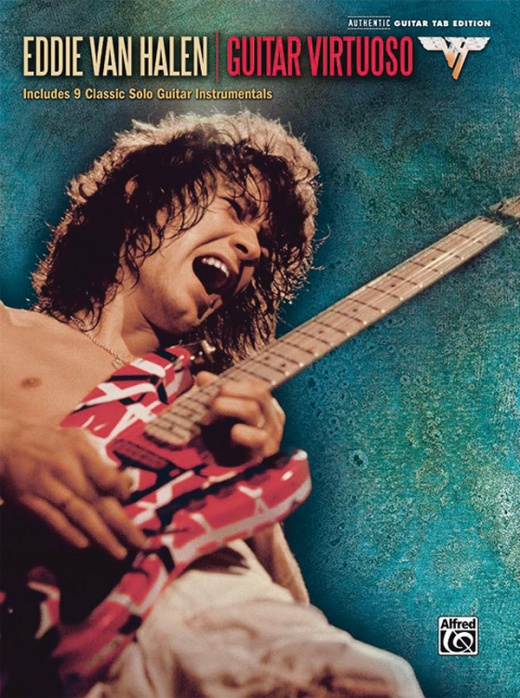 Eddie Van Halen: Guitar Virtuoso Includes 9 Classic Solo Guitar  Instrumentals Book