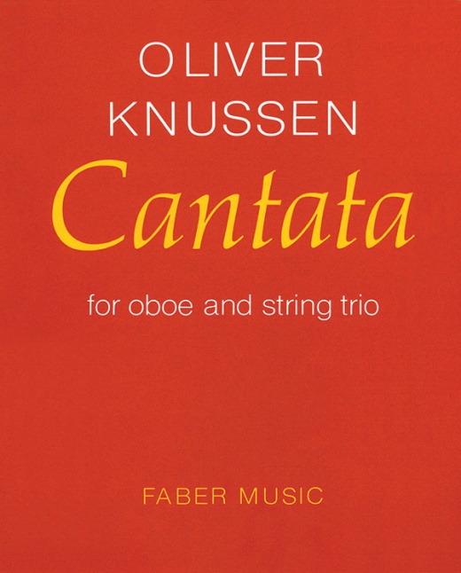 Cantata Score & Parts - Faber Edition by Oliver Knussen