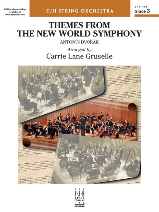 Themes From The New World Symphony Conductor Score & Parts