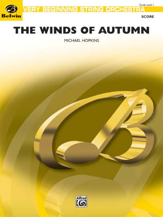 The Winds Of Autumn Conductor Score & Parts