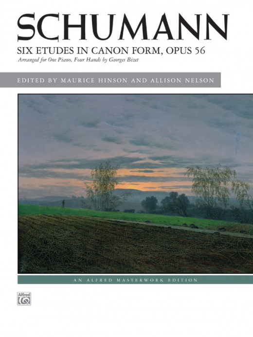 Schumann: Six Etudes In Canon Form, Opus 56 Book