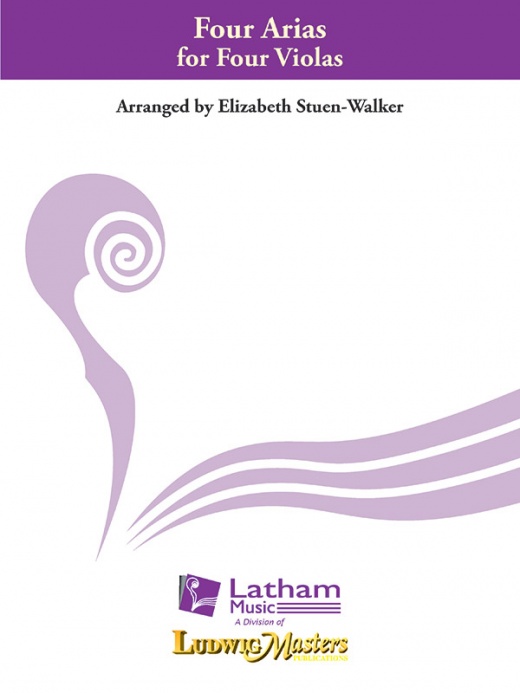 Four Arias For Four Violas Conductor Score & Parts