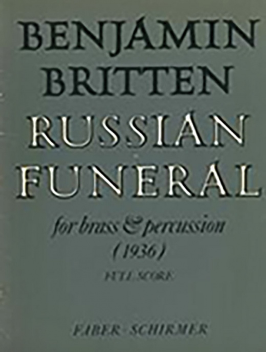 Russian Funeral for Brass and Percussion Score