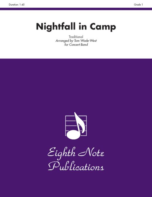 Nightfall in Camp Conductor Score & Parts