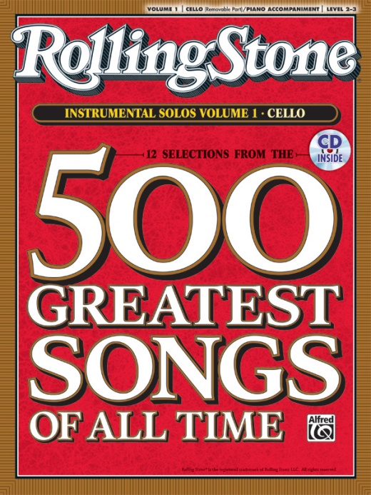 Rolling Stone Magazine's 500 Greatest Songs of All Time: Instrumental Solos for Strings, Volume 1 Book & CD