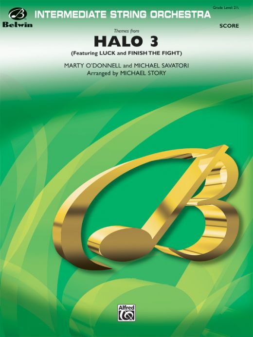 Themes From Halo 3: Luck / Finish The Fight Conductor Score & Parts