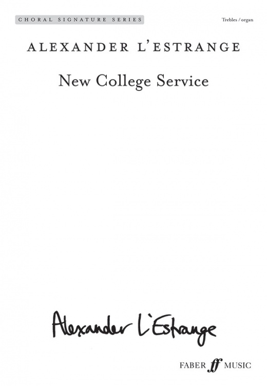New College Service Choral Octavo - SA Voices with Organ