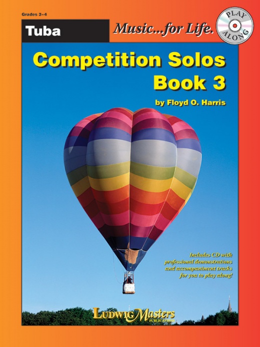 Competition Solos, Book 3 Tuba Book - LudwigMasters Series