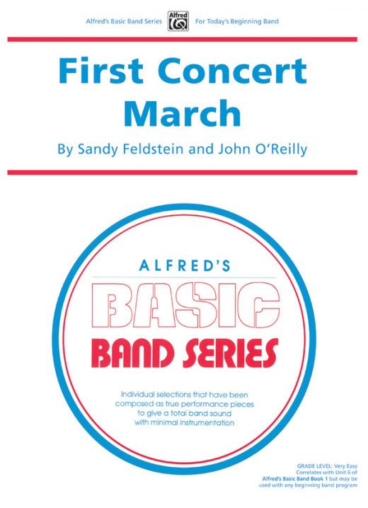 First Concert March Conductor Score & Parts
